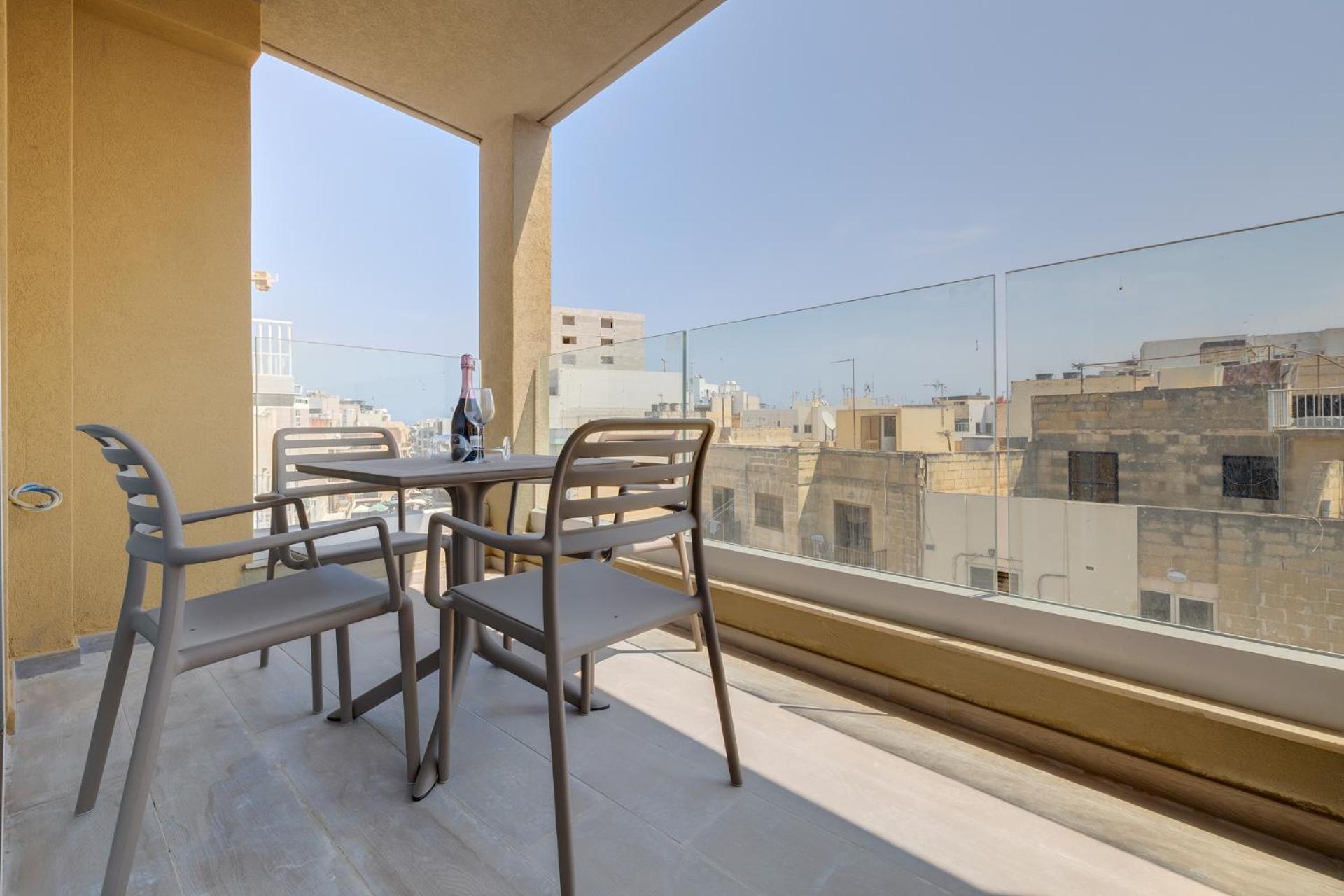 Wave Crest Holiday Apartments San Pawl il-Baħar Zewnętrze zdjęcie